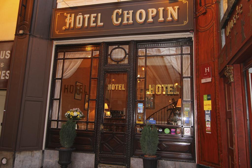 Hotel Chopin Париж Экстерьер фото