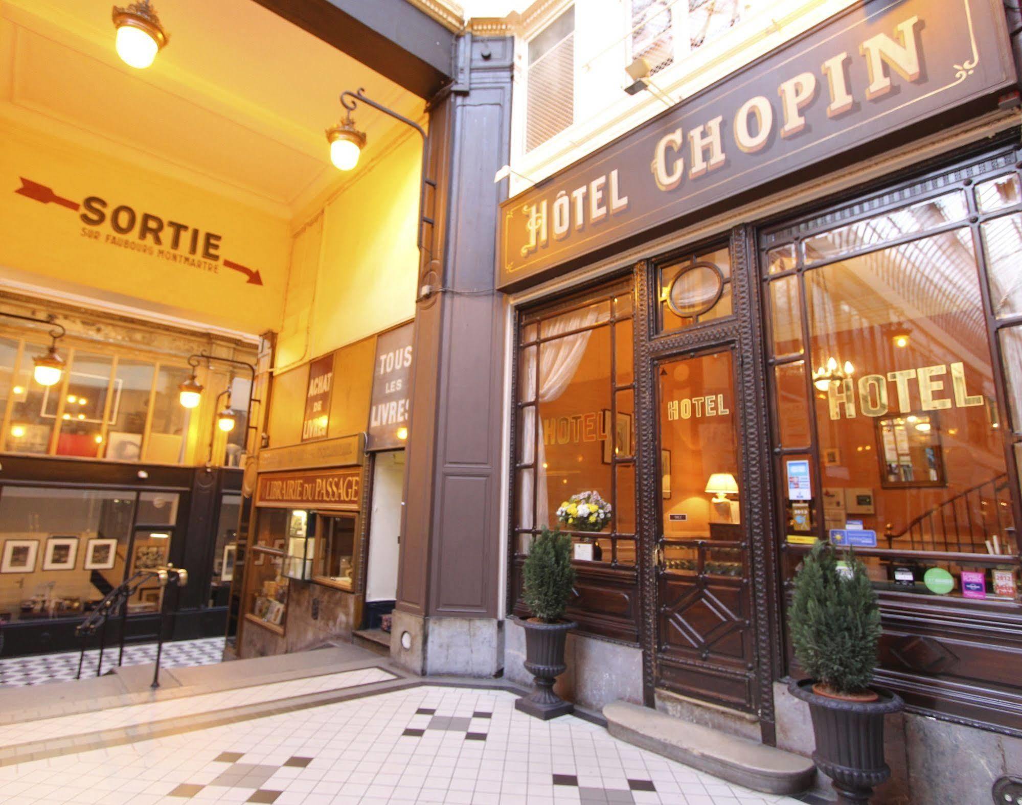 Hotel Chopin Париж Экстерьер фото